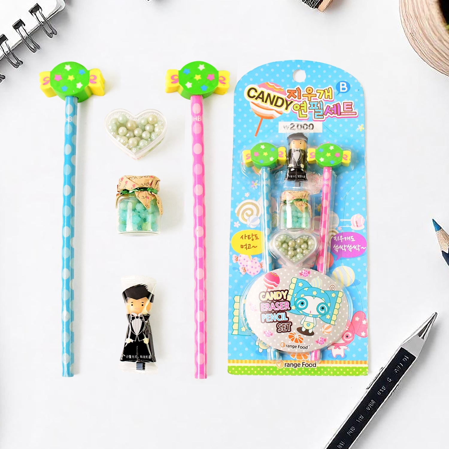 Fun Candy Design Pencil Set Fun Candy Design Pencil Set